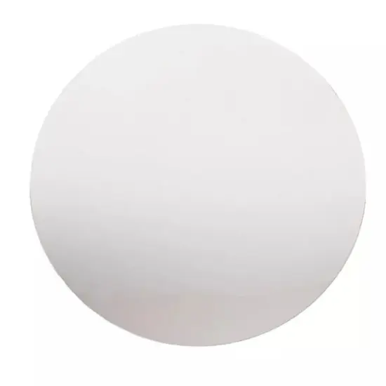 SILVER 10 Round 13" Decorative Mirror Plastic CHARGER PLATES {1}