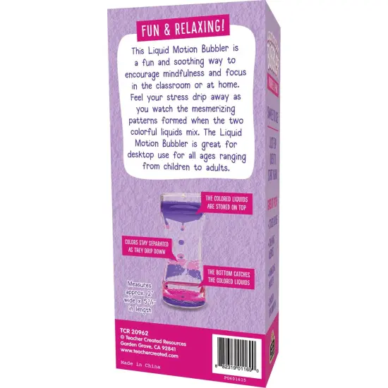 Liquid Motion Bubbler, Purple & Pink, Pack of 6 {3}