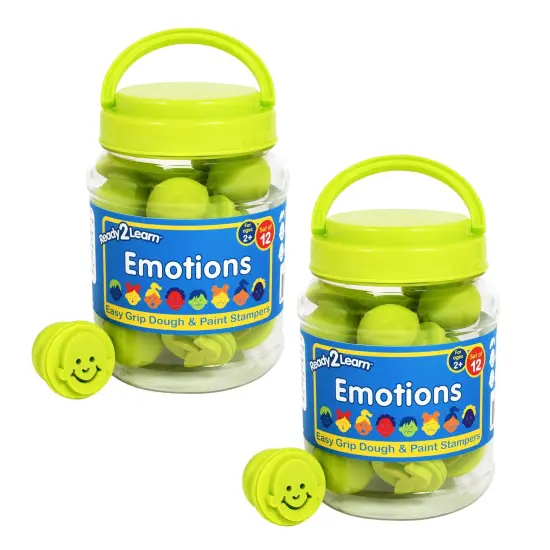 Easy Grip Stampers - Emotions - 12 Per Set - 2 Sets {1}
