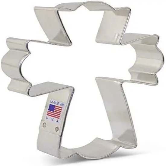 Ann Clark Large Fancy Cross Cookie Cutter, 4.5" {2}