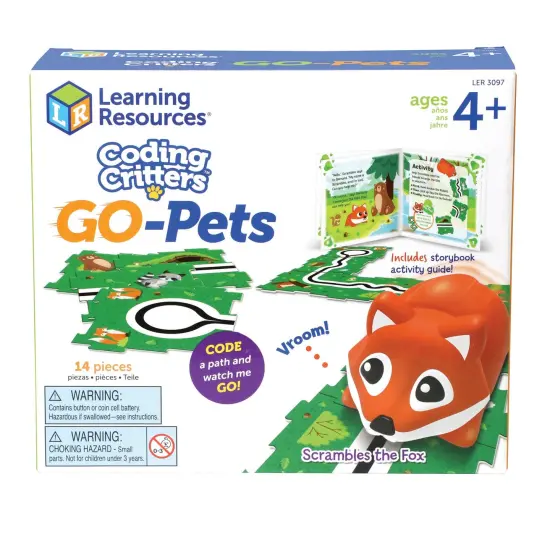 Coding Critters&trade; Go-Pets, Scrambles the Fox {1}