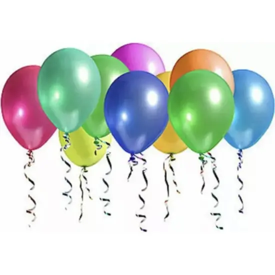 100 PCS 10 Inches Colorful Latex Balloon Mixed colors {2}