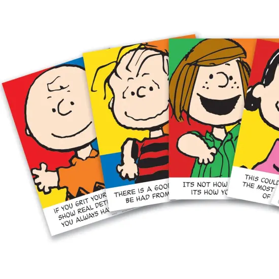 Peanuts Characters & Motivational Phrases Bulletin Board Set {2}