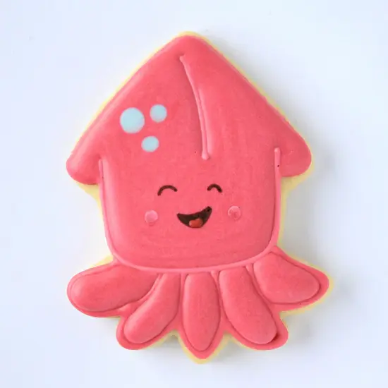 Ann Clark Cute Squid Cookie Cutter, 3.75" {5}