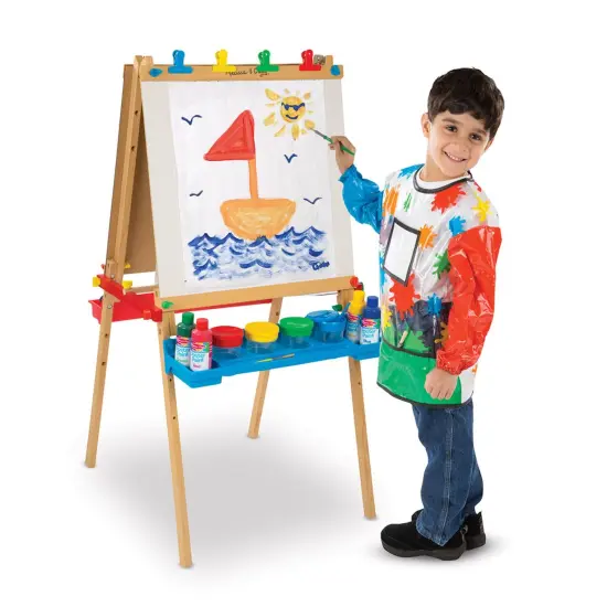Deluxe Wooden Standing Art Easel {4}