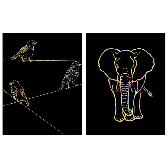 Art Papers, Color Splash, 8-1/2" x 11", 30 Sheets {1}