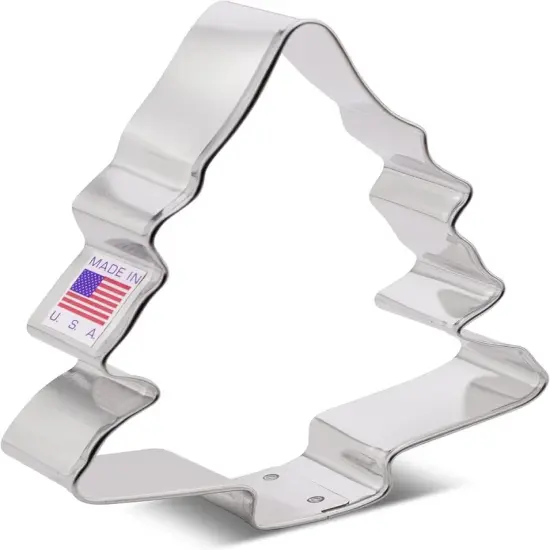 Ann Clark Christmas Evergreen Pine Tree Cookie Cutter 4" {2}