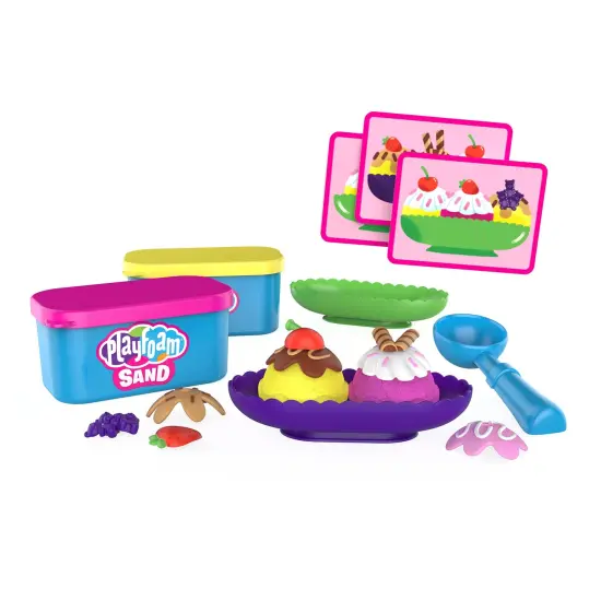 Playfoam Sand Ice Cream Sundae Set {1}