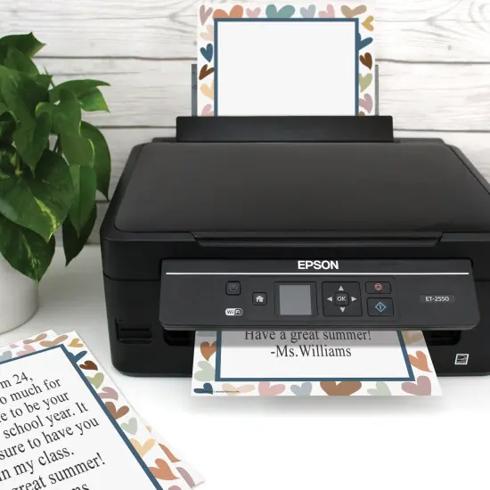 Everyone is Welcome Hearts Computer Paper, 50 Sheets Per Pack, 6 Packs {2}