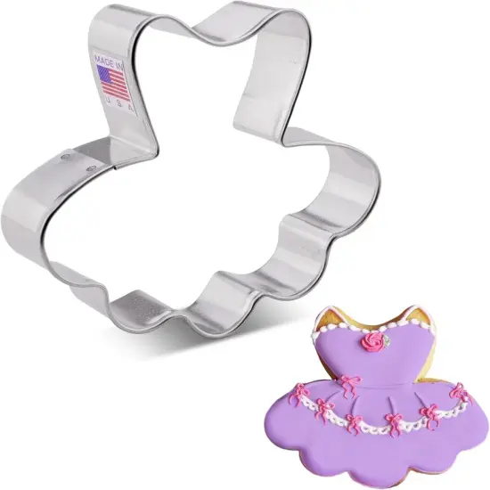Ann Clark Tutu Ballet Dance Cookie Cutter 3.5" {1}