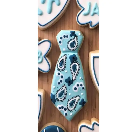 Ann Clark Neck Tie Cookie Cutter, 4.75" {3}