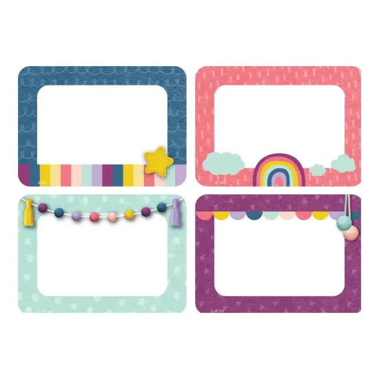 Oh Happy Day Name Tags/Labels - Multi-Pack, 36 Per Pack, 6 Packs {2}
