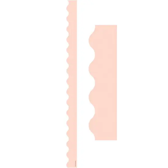 Blush Scalloped Border Trim, 35 Feet Per Pack, 6 Packs {3}