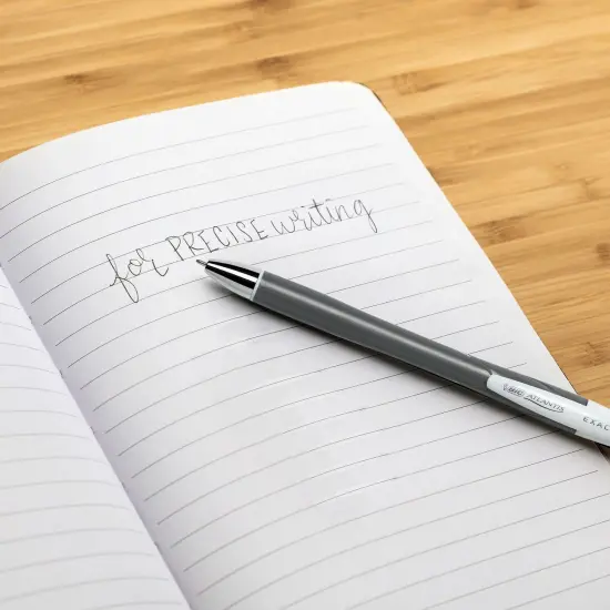 Glide&trade; Exact Retractable Ball Point Pen, Fine Point (0.7 mm), Black, 12-Count {4}