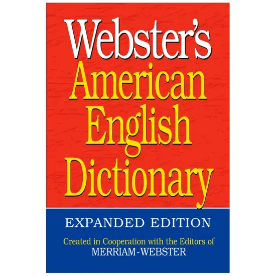 Webster's American English Dictionary, Expanded Edition, Pack of 3 {2}