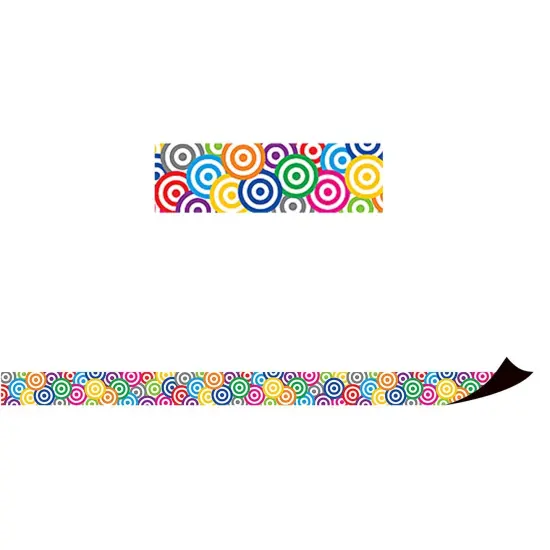 Targets Magnetic Border, 24 Feet Per Pack, 3 Packs {1}