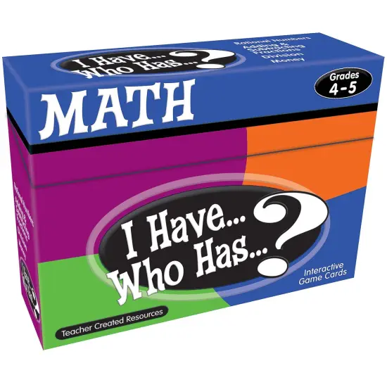 I Have, Who Has Math Game, Grade 4-5 {1}
