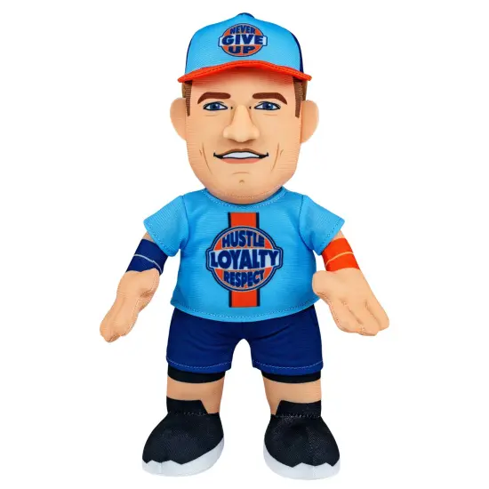 Bleacher Creatures WWE Superstar John Cena (Hustle Loyalty Respect - Blue) 10" Plush Figure {1}