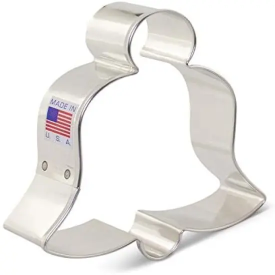 Ann Clark Christmas Wedding Celebration Church Bell Cookie Cutter, 3.5" {2}