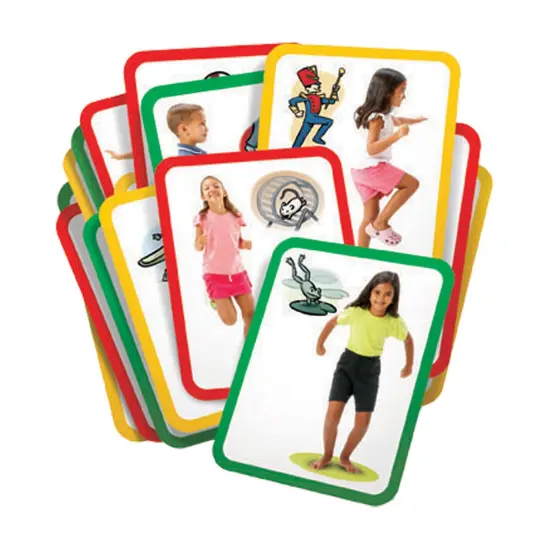 Busy Body Gross Motor Exercise Cards {1}
