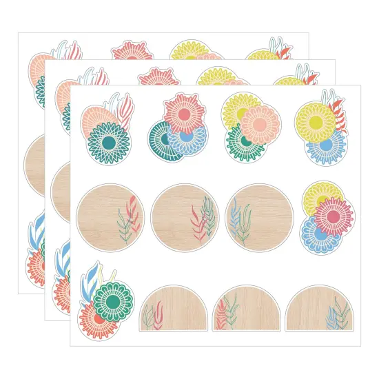 True to You Boho Accents Cut-Outs, 36 Per Pack, 3 Packs {1}