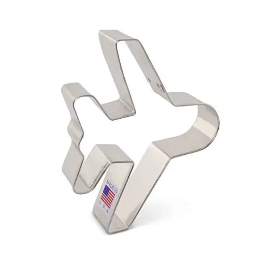 Ann Clark Airplane Cookie Cutter, 4" {1}