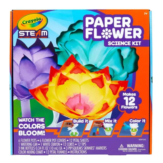 STEAM Paper Flower Science Kit {4}
