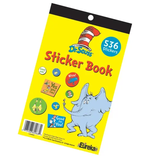 Dr. Seuss&trade; Sticker Book, Pack of 3 {3}