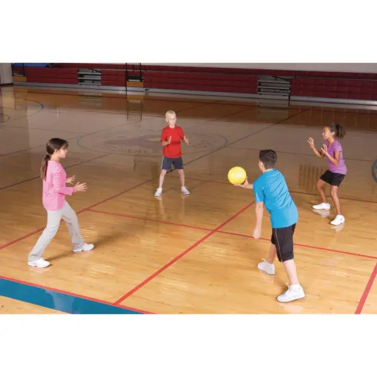 S&S Worldwide Gator Skin Special-7 Balls. 7" PU Coated Foam Balls with a Lively Medium Density Foam Core. No-Sting Balls for kids and teens are Great for GaGa Pits, Dodgeball, PE and More. Set of 6. {6}