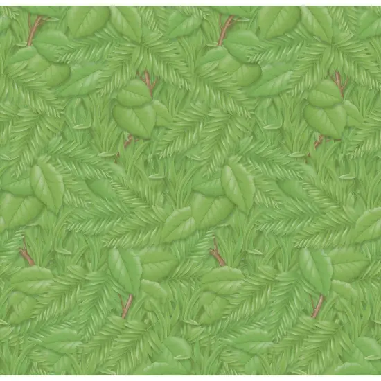 Bulletin Board Art Paper, Tropical Foliage, 48" x 12', 4 Rolls {1}