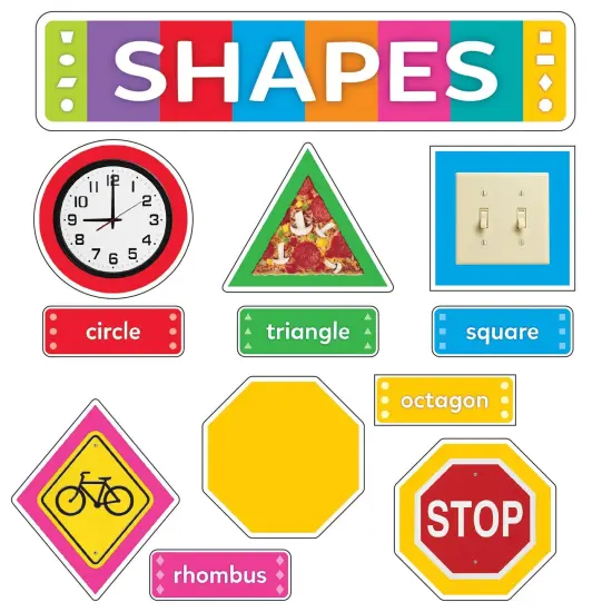 Shapes All Around Us Learning Set {1}