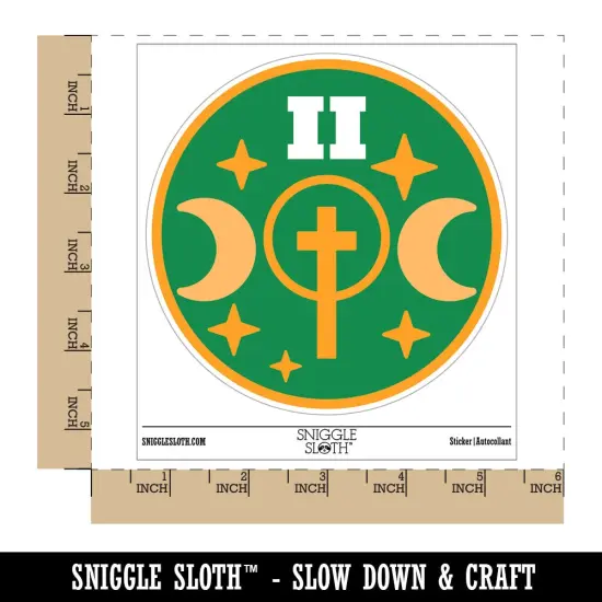 The High Priestess Tarot Card Waterproof Vinyl Phone Tablet Laptop Water Bottle Sticker Set - 5 Pack {1}