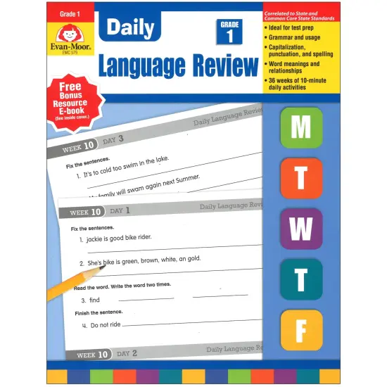 Daily Language Review Teacher's Edition, Grade 1 {1}