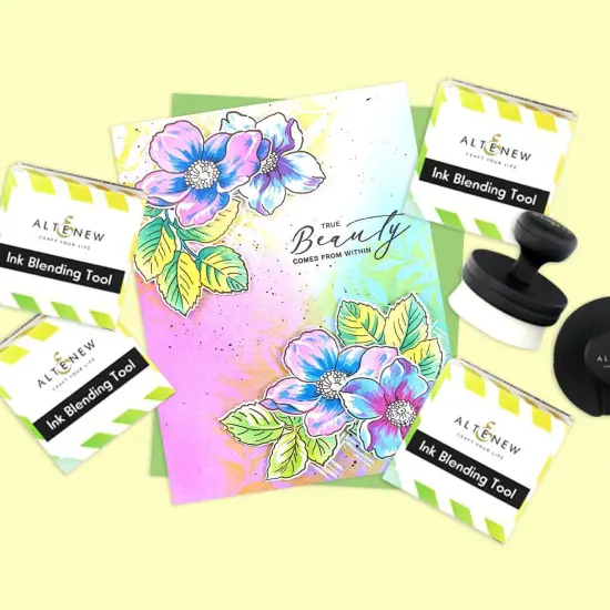 4 Large Ink Blending Brush Bundle {4}