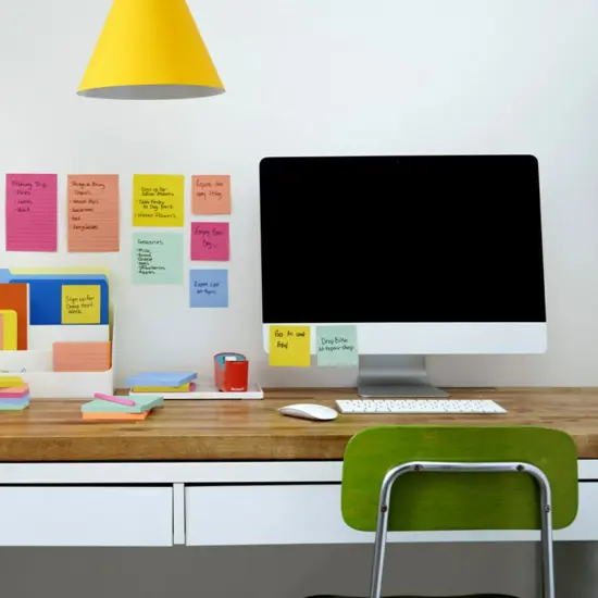 Super Sticky Notes - Summer Joy Collection - 4" x 6" Lined, 3-Pack {4}