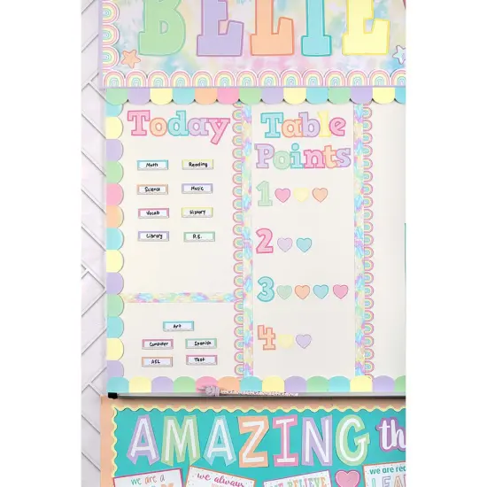 Pastel Pop Hearts Mini Accents, 36 Per Pack, 6 Packs {2}