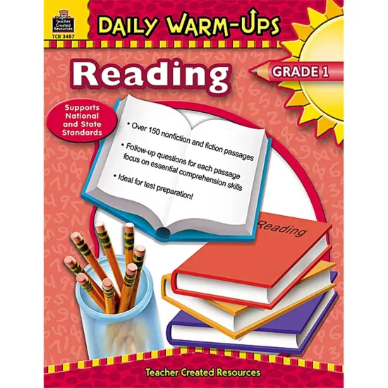 Daily Warm-Ups: Reading Book, Grade 1 {1}