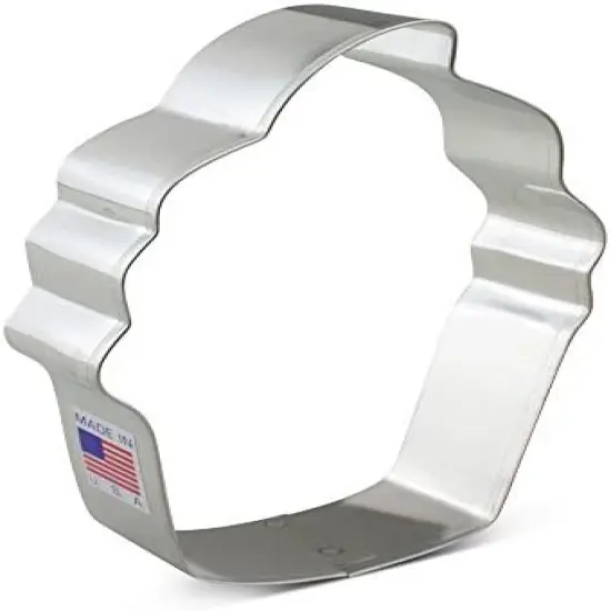 Ann Clark Cupcake Cookie Cutter, 4" {3}