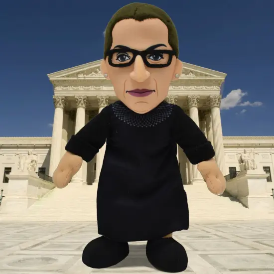 Bleacher Creatures The Notorious R.B.G.: Ruth Bader Ginsberg 10" Plush Figure {2}