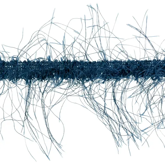 10 yards of Pippa Eyelash Fringe Trim | 10 yard cut Denim {1}