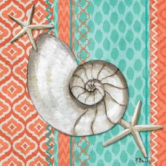 Santa Cruz Aqua I Poster Print by Paul Brent - Item # VARPDXBNT956 {1}