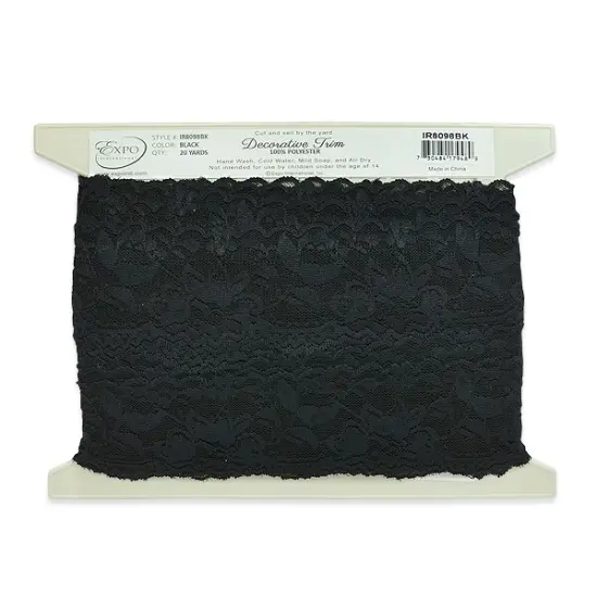 20 yards of Lace Trim | 20 yard cut White {3}