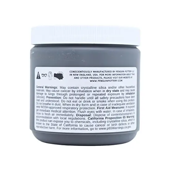 Penguin Pottery - Rutile - Cone 5-6 - Mid Fire Glaze, High Fire Glaze, Cone 5-6 for Mid Fire Clay, High Fire Clay - Ceramic Glaze Pottery (1 Pint | 16 oz | 473 ml) {2}