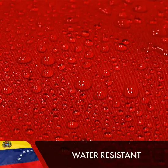 G128 Venezuela (Venezuelan) Flag | 3x5 feet | Double Sided Embroidered 210D Indoor/Outdoor, Brass Grommets, Heavy Duty Polyester {6}