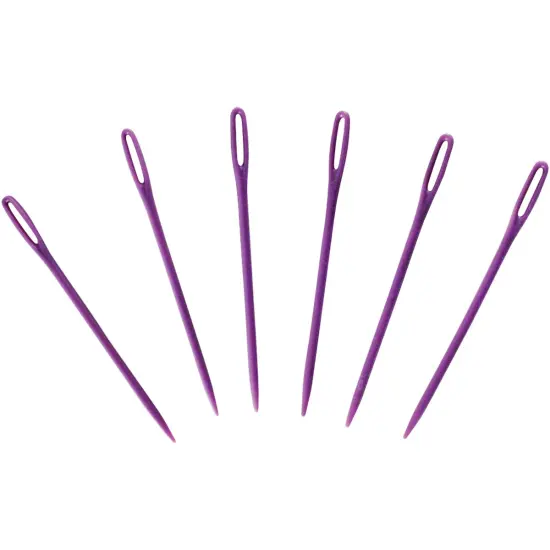 Needlecrafters Plastic Yarn Finishing Needles 6/Pkg {2}