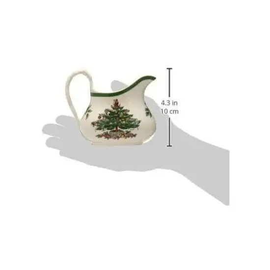 Spode Christmas Tree Sugar & Creamer Set, 16 oz. Sugar & 8 oz. Creamer {2}