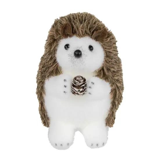 Northlight Standing Hedgehog Christmas Figurine - 6" - Brown and White {5}