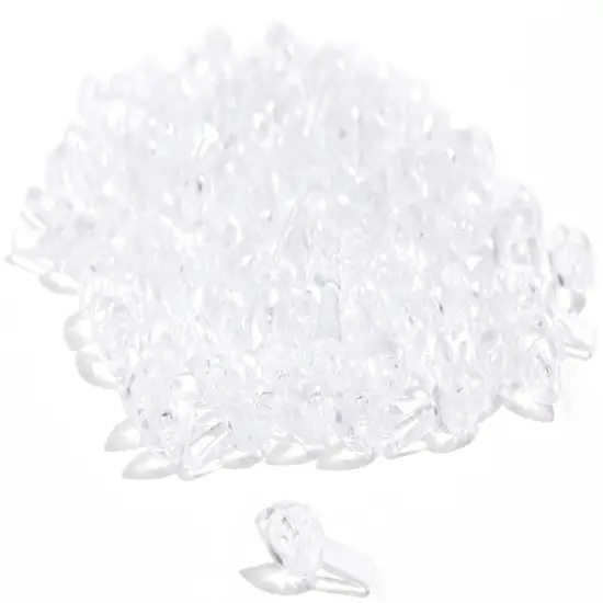 CousinDIY Ceramic Christmas Tree Bulbs .625" 100/Pkg-Clear {2}