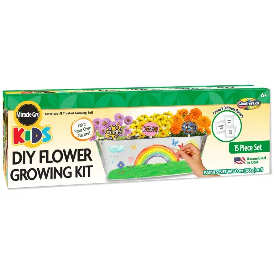 MiracleGro&reg; Paint & Plant My First Flower Growing Kit {1}