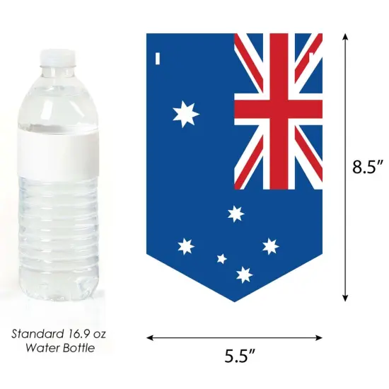 Big Dot of Happiness Australia Day - G'Day Mate Aussie Party Bunting Banner - Party Decorations - Happy Australia Day {3}